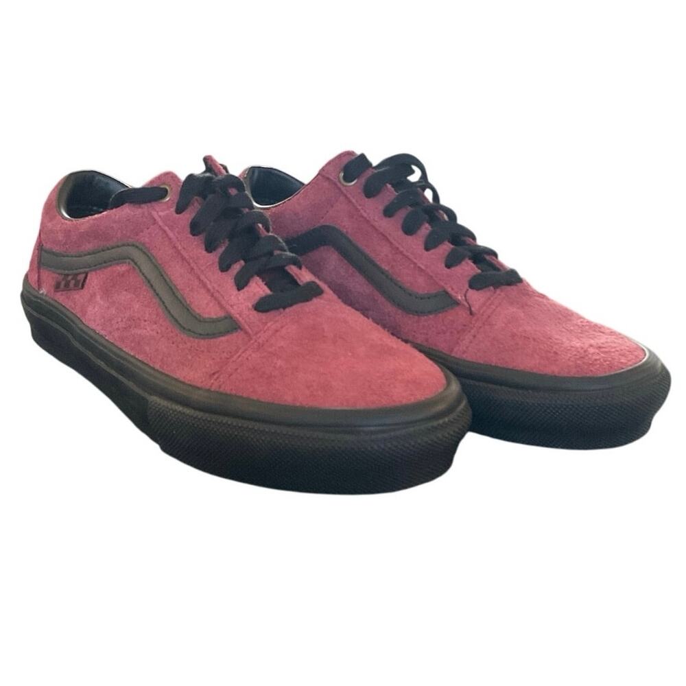 Vans Skate Old Skool “Hairy Surde” Burgandy Red Sz 6Men - Picture 2 of 7